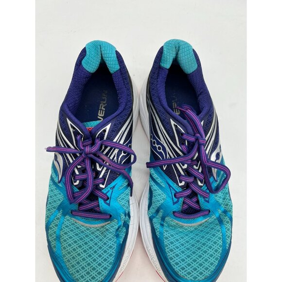 Saucony Women's Ride 9 Athletic Running Sneakers Gym Size 10.5 Multicolor - Picture 3 of 12